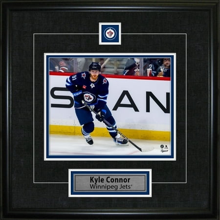 Kyle Connor Framed Pin & Plate Winnipeg Jets - Officially Licensed NHL Wall Art