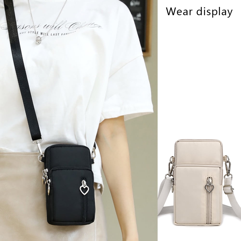 Womens Handbags Small Leather Crossbody Bag Purse Vintage Cell Phone Travel  Bag - Walmart.com
