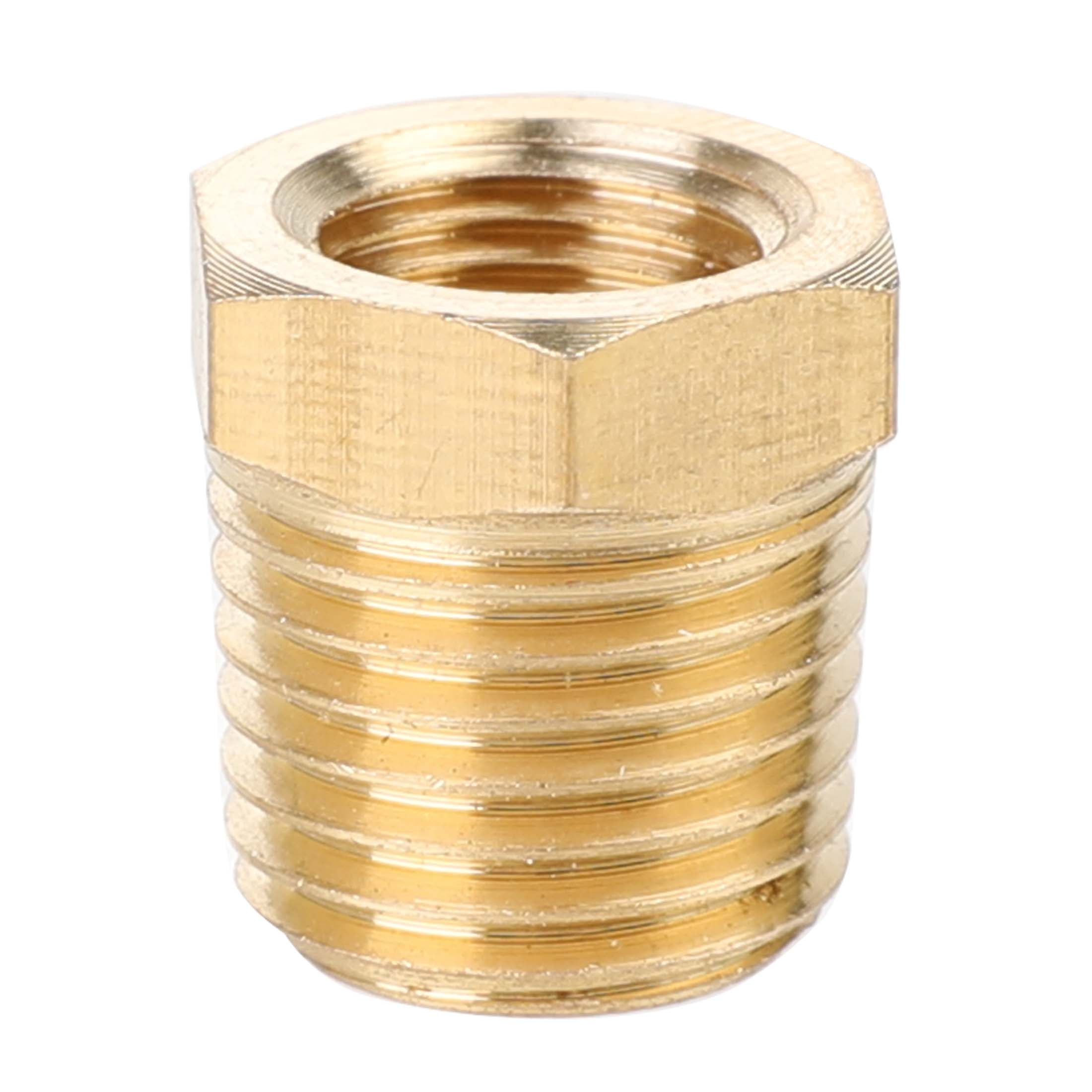 Hyper Tough 2-inch Brass & Steel Back-Mount Pressure Gauge, Manufacturer Part Number: 24-803HT