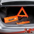 thumbnail image 3 of DSV Standard Warning Triangles, Safety Triangles DOT Approved, Plastic, 3 Pack, Reflective Triangles with Heavy Base, 3 of 6