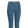 thumbnail image 3 of Time and Tru Women's High Rise Jeggings, Sizes XS-3XL, 3 of 3
