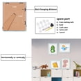 thumbnail image 6 of KY [2PK] Kids Art Frame | ATOBART Front Opening Kids Artwork Frames Framed Art Picture,Picture Storage Frames Crafts Drawing Hanging Art Display for A4 (White), 6 of 8