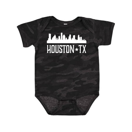 

Inktastic Houston Texas Skyline TX Cities Gift Baby Boy or Baby Girl Bodysuit