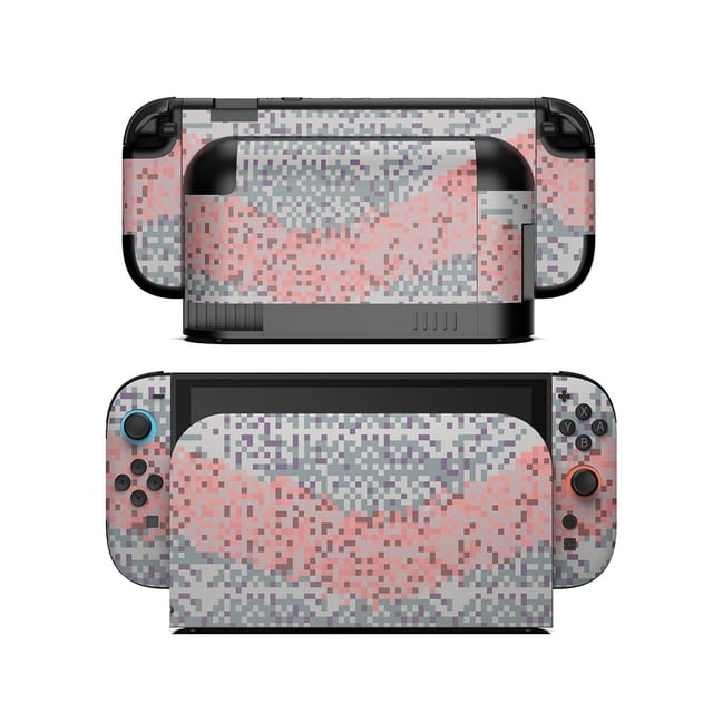 Nintendo Switch 2 Decorative Skin (Horn Grip Design) - Full-Body Protective Vinyl Decal for NS2 Console & Joy-Cons, Scratch-Resistant, Easy to Apply/Remove, Custom Colorful Stickers for Switch 2