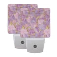 thumbnail image 6 of Yayeee LED Plug in Night Light for The Home with Auto Dusk to Dawn Light Sensors, 2 Pack, Pastel Pink Marble Pattern, 6 of 6