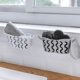 thumbnail image 4 of Advancent Estante para fregadero, esponja para jabón, escurridor de tela, cesta de almacenamiento, bolsa, soporte para grifo, soporte ajustable para Organizadores de utensilios de cocina gris Advancent HA8568-03, 4 of 6