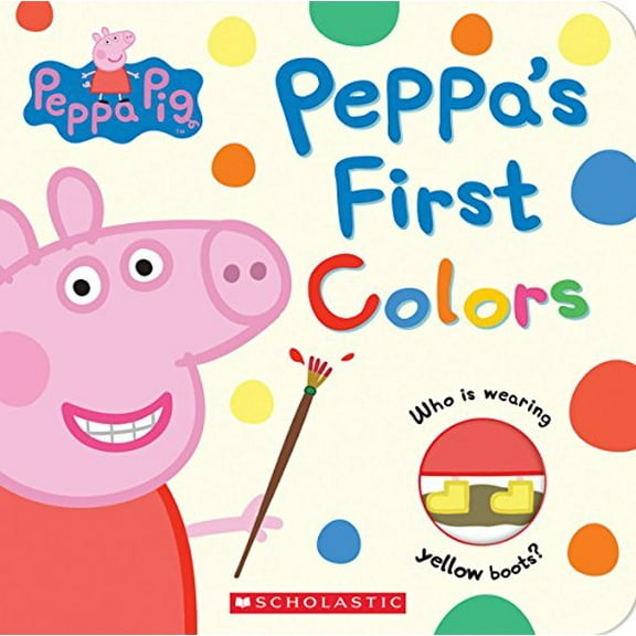 Pre-Owned Peppa's First Colors (Peppa Pig) Paperback