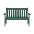 thumbnail image 6 of WestinTrends Malibu 3-Piece HDPE Outdoor Patio Furniture Couch and Coffee Table Set, Dark Green, 6 of 12
