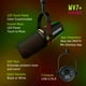 thumbnail image 3 of Micrófono dinámico para podcasts Shure MV7+. Certificado OBS, audio mejorado, panel táctil LED, salidas USB-C y XLR, modo de nivel automático, filtro pop digital, efectos de reverberación, podcasting,, 3 of 5