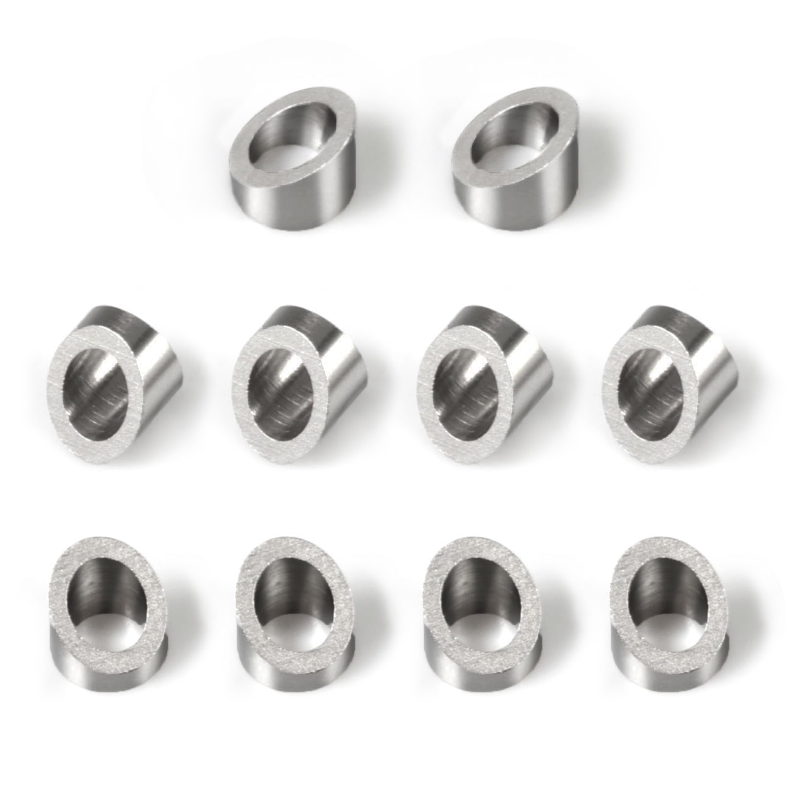 SPEEDWOX 10 Pcs 3/8" 30 Degree Angle Beveled Washers, 316 Stainless