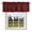Dark Red, variant on Curtain Valances for Kitchen Windows,Rod Pocket Short Valance Sky Blue Solid Color Small Window Treatment for Living Room Bedroom,42" x 12"