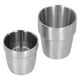 thumbnail image 5 of Taza De Cerveza, 2 Tazas De Cerveza De Doble Pared Con Textura Esmerilada De 180 Ml + 300 Ml, Resistente A La Corrosión Para Tazas De Bebidas, Tazas De Té Para El Hogar Y La, 5 of 7