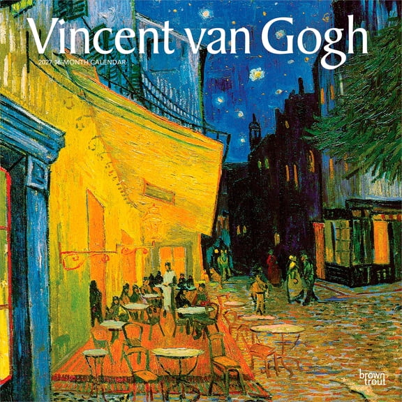Vincent van Gogh | 2027 12x24" (Hanging) Wall Calendar | Plastic-Free