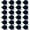 Navy, variant on 24-Pack Lapel Pin for Men, Handmade Flower Brooch Button Pins Men Suits Formal Boutonnieres