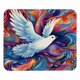 thumbnail image 1 of Alfombrilla de ratón con fondo pintado de paloma de la paz y base de goma antideslizante, cuadrada, protector para portátil, almohadillas de escritura, alfombrilla de ratón para juegos de, 1 of 7