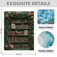 thumbnail image 3 of Diamond Art Kit for Adults, Bookshelf With Flowers And Vines Diamond Painting for Adults Beginners, DIY Diamond Art Painting Kits, 5D Diamond Painting Crafts for Home Decor 12x16 Frameless, 3 of 7