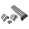 thumbnail image 3 of 4Pcs Stainless Steel Pedal for Mercedes-Benz W202 W203 W204 W124 W210 W211 W212 W218 X204 R172 R231, 3 of 5