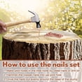 thumbnail image 3 of 40 Pcs Copper Nails to Killing Trees,3.5 Inch Pure Copper Nails Bulk,Stump Removal Spikes Hardware Nails for Trees, 3 of 7