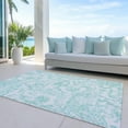 thumbnail image 6 of Addison Rugs Chantille Indoor/Outdoor Transitional Paisley Turquoise Washable Rectangle Rug, 3' x 5', 6 of 6