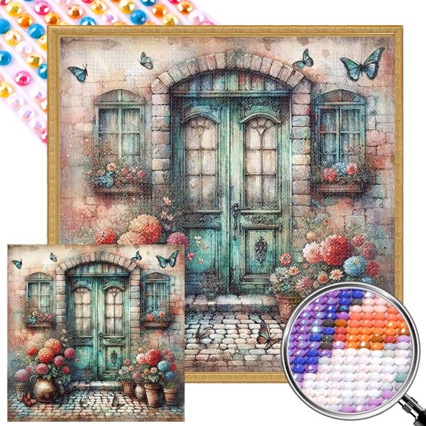 5D DIY Taladro Parcial AB Diamante Pintura Pared Kit Arte 45x45cm
