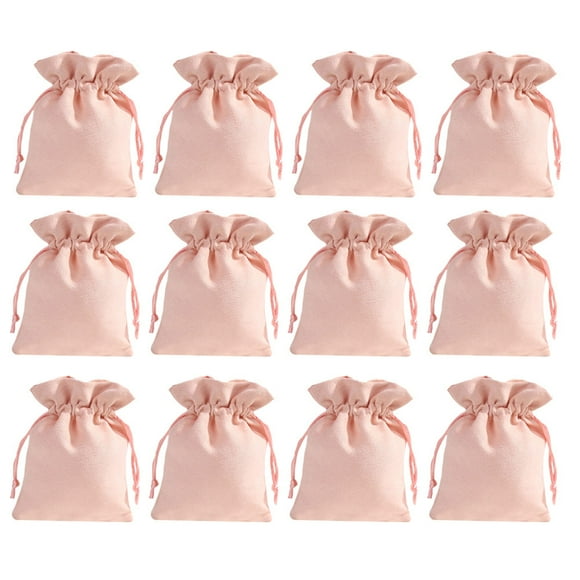 TABLETREANDS 12Ud Bolsa De Cordón Para Regalos Bolsa Multiusos Para Fiesta Y Bodas