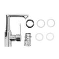 thumbnail image 2 of Water Tap, Sink Faucet Stainless Steel Heat Resistant Exquisite with Decorative Cover for Hotel for Kitchen, 2 of 7