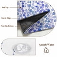 thumbnail image 6 of 2x3 Ft Entryway Area Rug, Purple Blue Polka Dots Kitchen Rug Runner Washable Floor Mat, Watercolor Abstract Art Non Slip Indoor Door Mat Throw Carpet for Bathroom Living Room Bedroom, 6 of 8