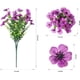 thumbnail image 5 of 12 Manojos de Flores Artificiales de Otoño, Decoración de Otoño Al Aire Libre a Prueba de Decoloración para Porche, Jardín, Patio, Sala de Estar, Recámara - Arreglo Floral Decorativo Multiusos, 5 of 9