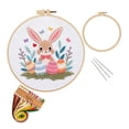 thumbnail image 1 of TIELUTT Easter Bunny Knitting Needles Set Knitting compatible with Machines for Blankets Knitting compatible with Machines 48 Needle Knitting Books and Patterns Circular Knitting Needles Interchangea, 1 of 5