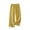Yellow, variant on Ruimatai Women's Elastic Waist Floral Embroidered Wide Leg Casual Pants with Pockets for Loungewear Daily Wear