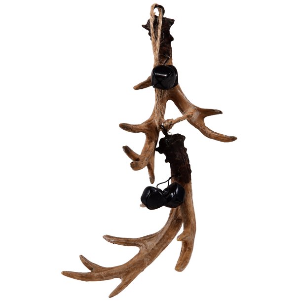 Holiday Time Double Antler Ornament Walmart Com Walmart Com