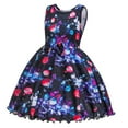 thumbnail image 3 of HAWEE Déguisement de Princesse Robe Courte Mermaid Princesse Tenue de Fête d'Anniversaire Cosplay pour Filles, 3 of 7