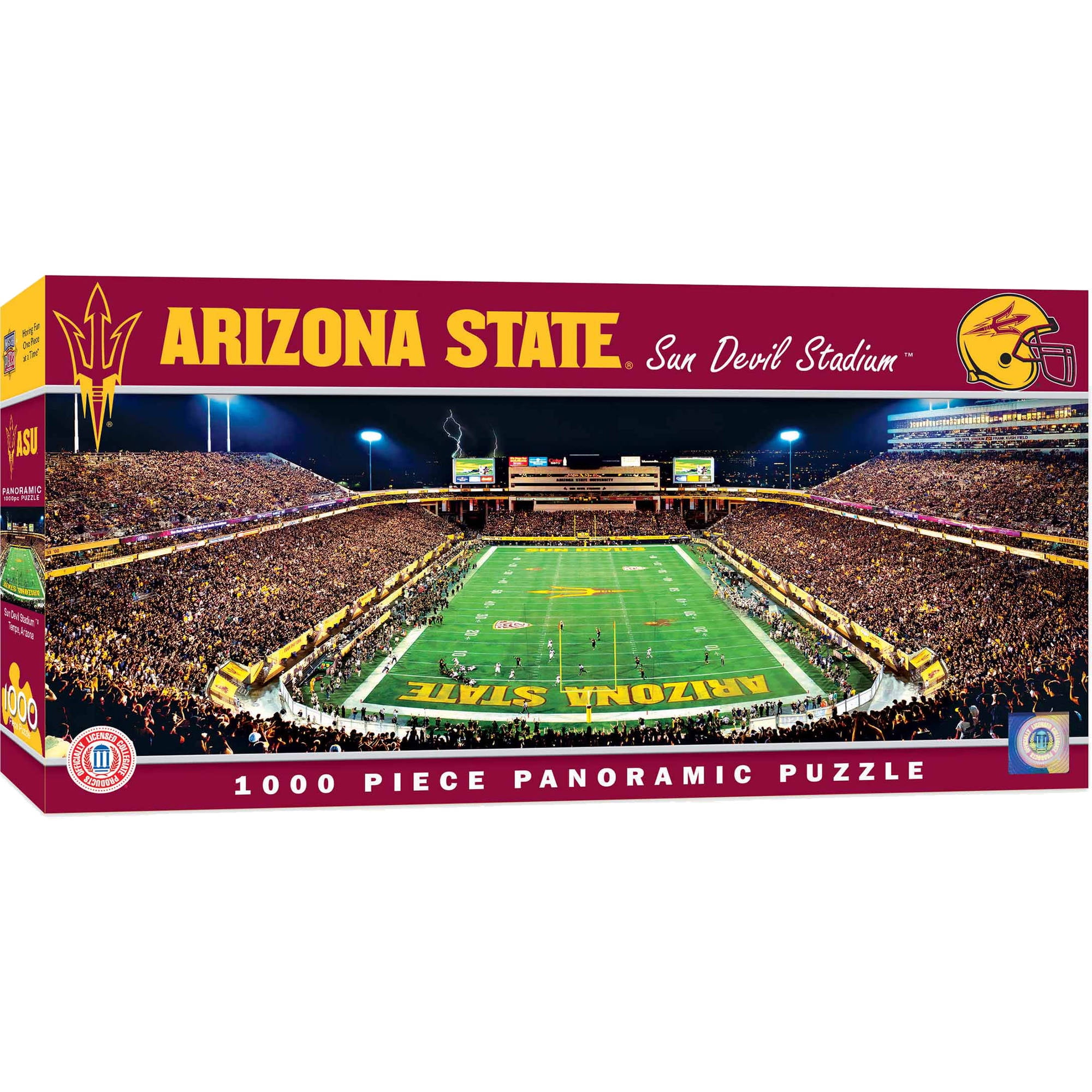 1000 Pieces MasterPieces NCAA Arizona State Sun Devils Football Stadium Panoramic Jigsaw Puzzle 13 x 39