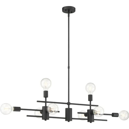 

Nuvo Lighting 60/6862 Delphi 8 Light 45 Wide Linear Chandelier - MultiColor