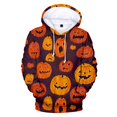 thumbnail image 1 of Sudaderas con capucha de Cosplay de Halloween, chaqueta informal para niños y adultos, tallas para niños, jersey de calabaza, Jersey Unisex05Niños140 Deng Xun unisex, 1 of 2