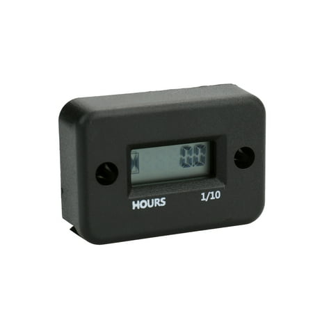 - Waterproof LCD Digital Display Engine Tach Hour Meter Motor Sroke Engine Car Motorcycle Boat Speedometer