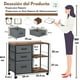 thumbnail image 3 of Cómoda con Cajones FurnitureR Organizador Armario Moderno con Ruedas, 3 of 10