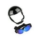 thumbnail image 1 of Casco para perros Greeniant con gafas para gatos suministros para mascotas duradero transpirable 16 METRO, 1 of 6