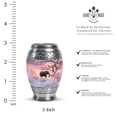 thumbnail image 2 of Elephant Mini Funeral Urns For Adult Male - Keepsake Cremation Urn For Ashes Adult Female - Pink Urn For Mom - Decorative Keepsake Urns For Human Ashes For Male And Female - 3 Inch, 2 of 7