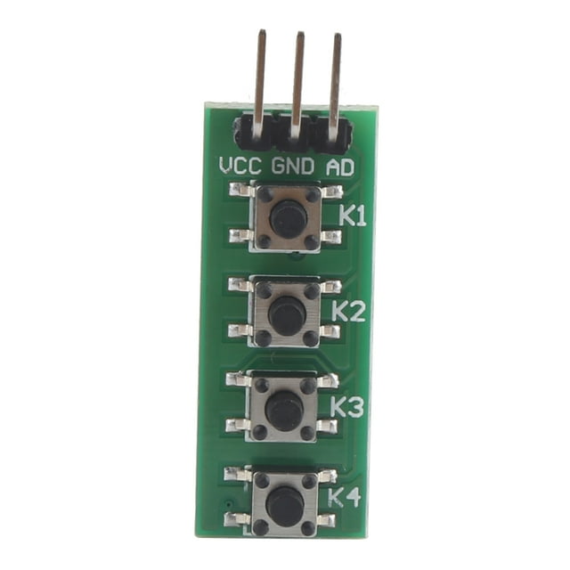 AD Button Module Lightweight Button Module KC11B04 for Mega2560 MCUs ANGGREK Otros