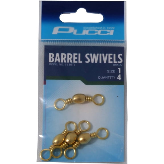 Pucci 11BB14PK Swivels Barrel Pack4 Multi