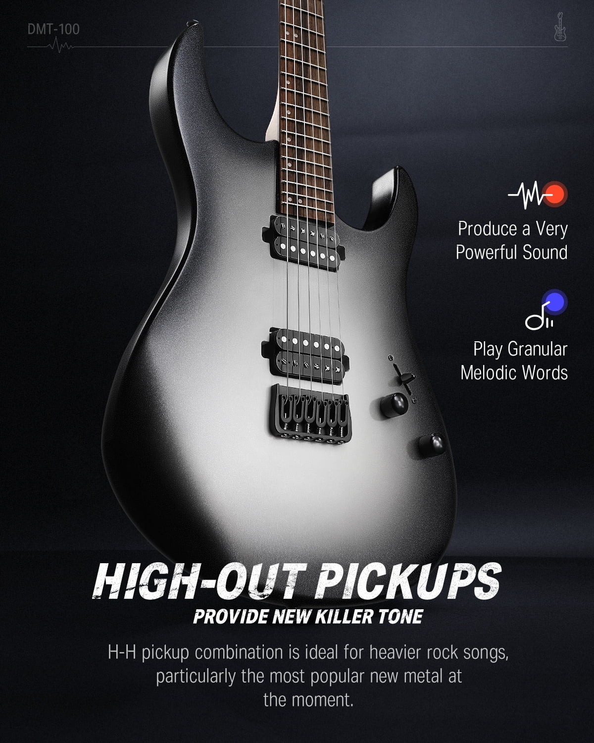Donner DMT-100 Solid Body Electric Guitar - 6 Kuwait | Ubuy