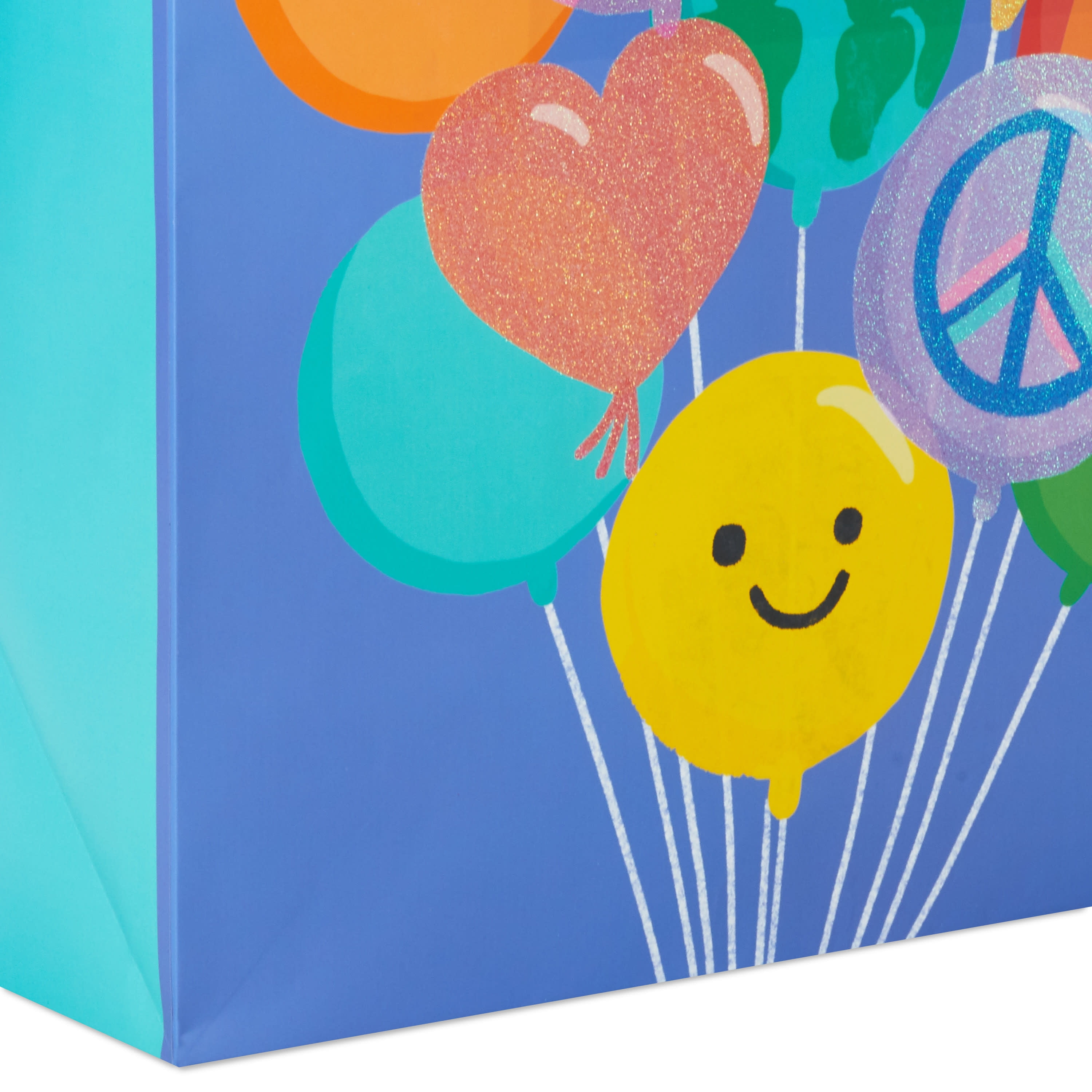 Hallmark Extra-Deep Gift Bag (Balloon Bouquet on Purple)