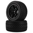 thumbnail image 1 of For HBX 1/12 High Speed RC Car Tires Rubber Wheel Complete for Truck 12056 Car Parts, 1 of 5