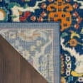 thumbnail image 6 of Nourison Allur Persian Navy Multicolor 5'3" x 7'3" Area Rug, (5x7), 6 of 9
