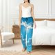 thumbnail image 4 of Fotbe Heart Shaped Cloud Pantalones de Pijama para Mujer, Pantalones de Dormir, Pantalones Pj con Cordón y Bolsillos-Medium, 4 of 6