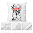 thumbnail image 5 of Himiko Toga Pillow Case Soft Pillow Cover Pillowcase Decorative Cushion Cover Home Decor 22 "x22 ", 5 of 8