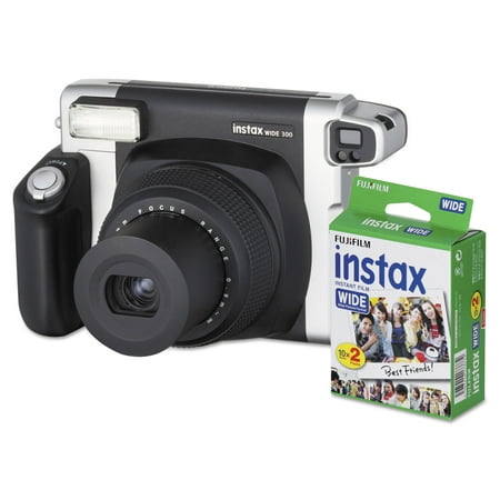 Fujifilm Photo Film Instax Wide 300 Camera Bundle, 16 MP, Auto Focus,...