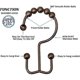 thumbnail image 3 of Cup Holder for Baby Stroller with Hooks, Stroller Cups, U, 3 of 5