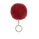 thumbnail image 3 of Wosthever Fuzzy Ball Llavero Encantadores Llaveros Multifuncional Conveniente Adorable Multi-colores Llaveros Mujeres Negro 4cm Artesanía Vino rojo 9cm Wosthever HA059936-13, 3 of 6